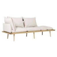 Bild von Umage Lounge Around 3-Sitzer-Sofa L: 231,6 cm – Eiche/White Sands
