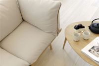 Bild von Umage Lounge Around 3-Sitzer-Sofa L: 231,6 cm – Eiche/White Sands