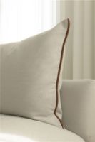 Bild von Umage Lounge Around 3-Sitzer-Sofa L: 231,6 cm – Dunkle Eiche/Weiße Sandfarben
