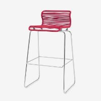 Bild von Montana Panton One Bar SH: 76 cm – Chrom/Scarlett