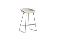 Bild von HAY AAS 39 About A Stool Vollpolsterung SH: 65 cm - Edelstahl/Coda 100