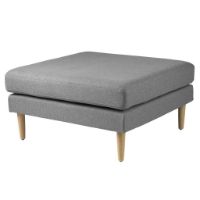 Bild von FDB Furniture L42 Firhøj Pouf 90X90 cm - Grau