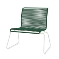 Bild von Montana Panton One Lounge Stuhl SH: 40 cm – Seidengrau/Holmes