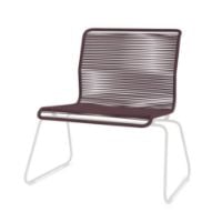 Bild von Montana Panton One Lounge Stühl SH: 40 cm - Seidengrau/Marcel