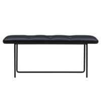 Bild von Wendelbo Tip Toe Bench Medium L: 110 cm – Schwarz pulverbeschichteter Stahl/Parma Col. Schwarz