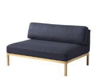 Bild von FDB Furniture L37 7-9-13 Mittelmodul 130x90 cm - Dunkelblau/Main Line Flachs