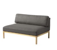 Bild von FDB Furniture L37 7-9-13 Mittelmodul 130x90 cm - Grau/Main Line Flachs