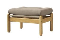 Bild von FDB Furniture J113 Poul M. Volther Hocker SH: 40 cm – Eiche Natur/Beige