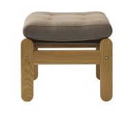 Bild von FDB Furniture J113 Poul M. Volther Hocker SH: 40 cm – Eiche Natur/Beige