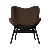 Bild von Umage A Conversation Piece Low Loungechair SH: 42 cm – Teddy Brown/Sort Eg