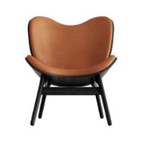 Bild von Umage A Conversation Piece Low Loungechair SH: 42 cm – Dunes Rust/Sort Eg OUTLET