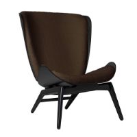 Bild von Umage The Reader Wing Chair SH: 43 cm – Teddy Brown/Sort Eg