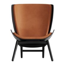 Bild von Umage The Reader Wing Chair SH: 43 cm – Dunes Rust/Sort Eg