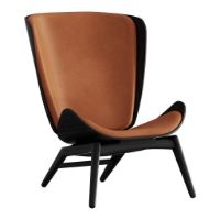 Bild von Umage The Reader Wing Chair SH: 43 cm – Dunes Rust/Sort Eg