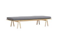 Bild von Woud Level Daybed L: 190 cm – Grau/Eiche