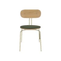 Bild von Umage Heart'n'Soul Curious Chair SH: 45 cm - Messing/Racing Green