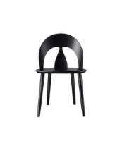 Bild von FDB Møbler J45 Børge Mogensen Shell Chair Swan Ecolabel SH: 45 cm – Eiche/Schwarz