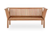 Bild von Sika-Design St. Catherine Teak Bench SH: 40 cm – Natur