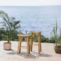 Bild von Sika-Design Salsa Exterior Counterstol SH: 65 cm - Natur