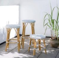 Bild von Sika-Design Simone Außenhocker H: 45 cm - Natur