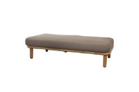 Bild von Cane-line Outdoor Arch 2 Pers. Sofa Modul B: 148 cm – Natur/Grå