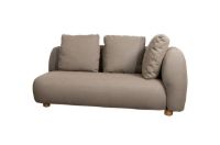 Bild von Cane-line Outdoor Capture 2 Pers. Venstre Sofa Modul inkl. AirTouch Hynder B: 170 cm – Taupe
