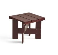 Bild von HAY Crate Niedriger Tisch Beistelltisch 45x45 cm - Eisenrot