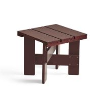 Bild von HAY Crate Niedriger Tisch Beistelltisch 45x45 cm - Eisenrot