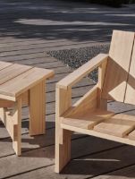 Bild von HAY Crate Lounge Chair SH: 32 cm – Lackiertes Kiefernholz