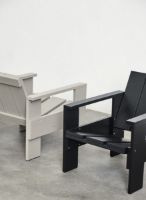 Bild von HAY Crate Lounge Chair SH: 32 cm – Lackiertes Kiefernholz