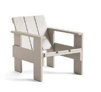 Bild von HAY Crate Lounge Chair SH: 32 cm – London Fog