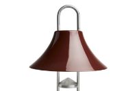 Bild von HAY Mousqueton Tragbare Lampe H: 30 cm – Eisenrot