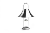 Bild von HAY Mousqueton Tragbare Lampe H: 30 cm – Gebürsteter Edelstahl