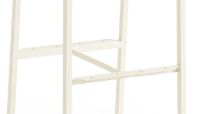 Bild von HAY Balkon-Barhocker hoch H: 75 cm – Kreidebeige