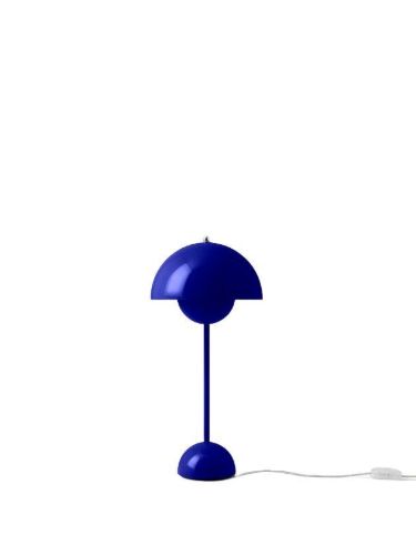 &Tradition Flowerpot VP3 Bordlampe H: 50 cm - Cobalt Blue