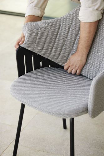 Cane-line Outdoor Choice Stühl Ryghynde – Taupe