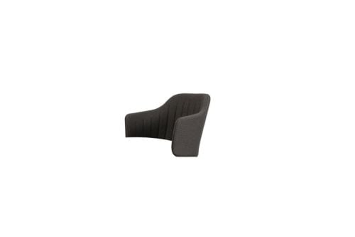 Cane-line Outdoor Choice Stol Ryghynde - Dark Grey