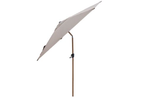Cane-line Outdoor Sunshade Parasol m/Tilt Ø: 300 cm - Wood Look/Taupe