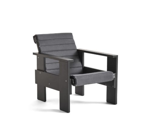 HAY Crate Steppkissen für Crate Lounge Chair 130x44 cm - Anthrazit