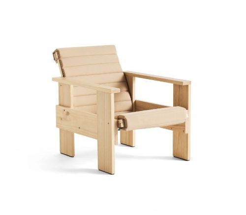 HAY Crate Steppkissen für Crate Lounge Chair 130x44 cm - Beige
