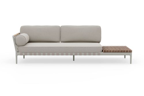 Vipp 720 Outdoor Open-Air Sofa Open End Right L: 246 cm - Beige