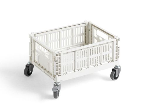 HAY Farbkistenräder, 4er-Set, mittelgroß – Grau