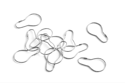 HAY Shower Curtain Rings Set af 12 - Chrome