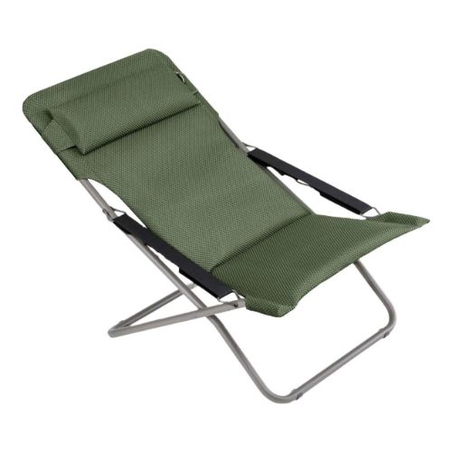 Lafuma Deckchair Transabed SH: 34 cm BeComfort - Olive