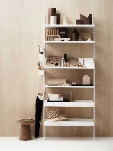 String Furniture Regale 3 Stk. 78x30 cm - Weiß