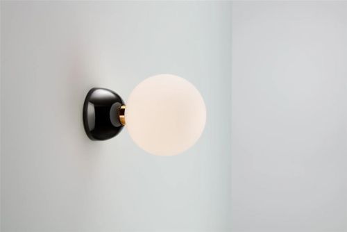 Parachilna Aballs A II ME Wand- und Deckenleuchte Ø: 18 cm - Schwarz