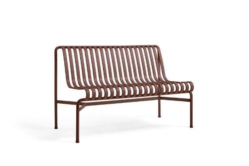 HAY Palissade Dining Bench Without Armrest L: 120 cm - Iron Red