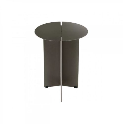 Blomus Oru Sidetable Ø: 35 cm - Burned Metal