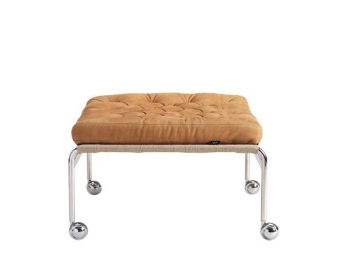 DUX Karin 73 Hocker H: 40 cm – Havanna/Leder