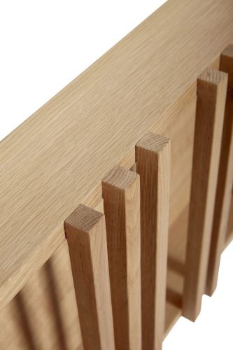 Hübsch Column Magasinholder 37x110 cm - Natur 